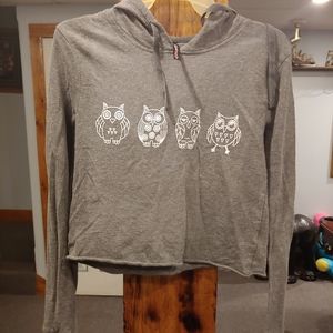 Girls crop-top long sleeve top K#243